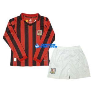 Maglia AC Milan 125th Calcio 2024/2025 Bambino Kit Manica
